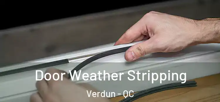 Door Weather Stripping Verdun - QC
